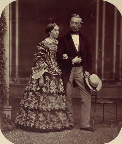 Mathias en Elise Höusermann door Franz Antoine