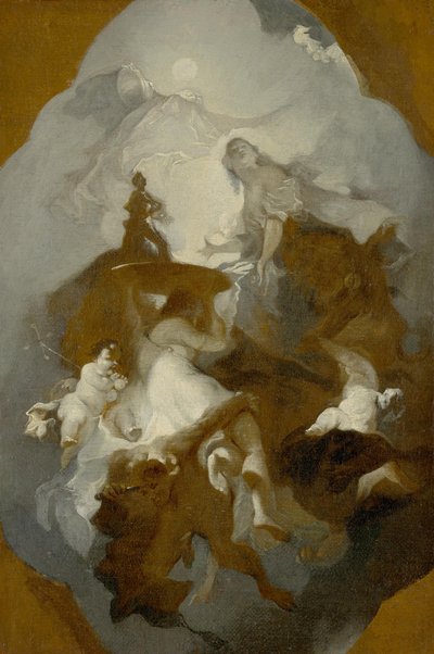 Allegorische Darstellung door Franz Anton Maulbertsch