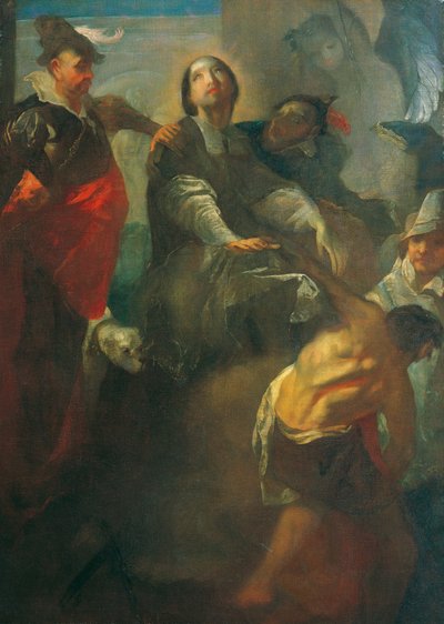 De gevangenneming van de heilige Johannes van Nepomuk door Franz Anton Maulbertsch