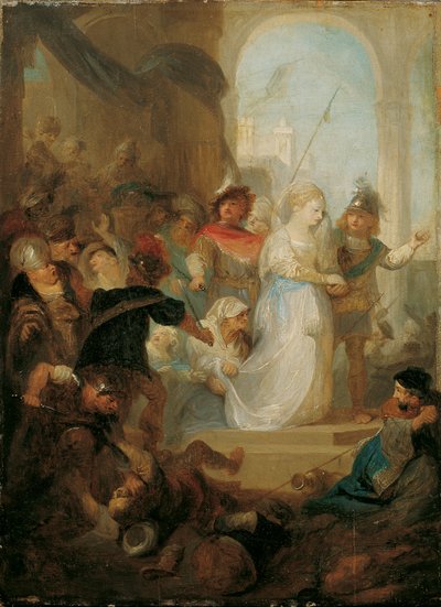 Esther en Hatach door Franz Anton Maulbertsch