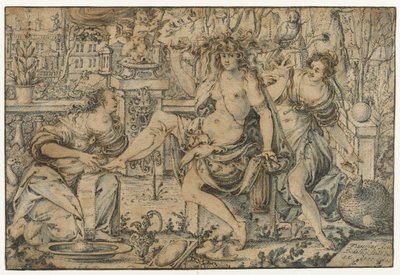 Allegorie op de IJdelheid door Franz Aspruck