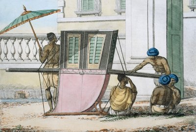 Palanquin stoel, uit 