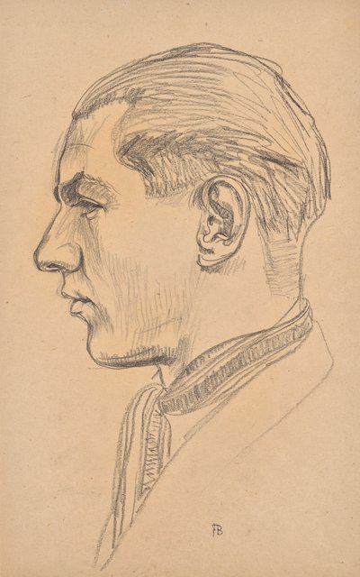 Portret van Franz Barwig de Jongere door Franz Barwig d. Ä.