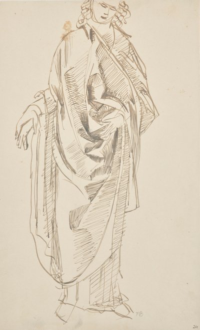 Studie voor de heilige Johannes door Franz Barwig d. Ä.