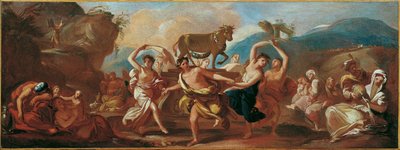 De dans om het gouden kalf door Franz Carl Remp
