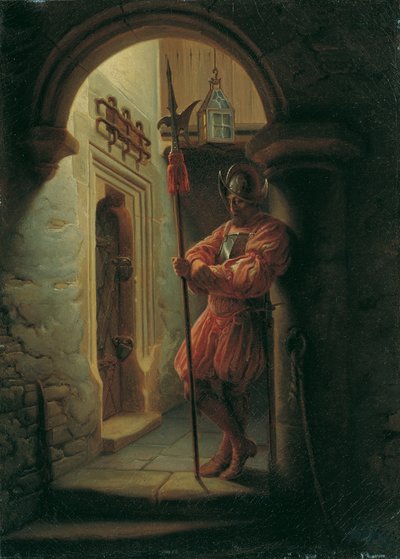 Kerkerwacht door Franz Czermak