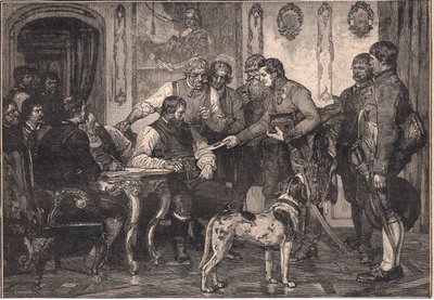 Andrew Hofer benoemd tot gouverneur van Tirol AD 1809 door Franz Defregger