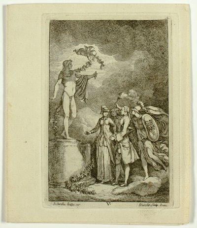Platen 5-7, uit Nella Venuta door Franz Edmund Weirotter