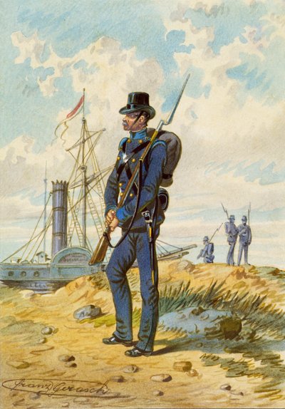 Soldaat door Franz Gerasch