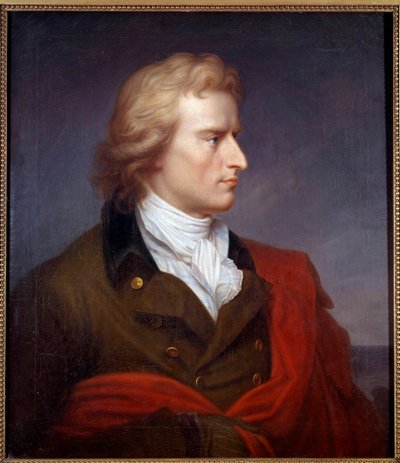 Portret van Friedrich Schiller door Franz Gerhard von Kugelgen