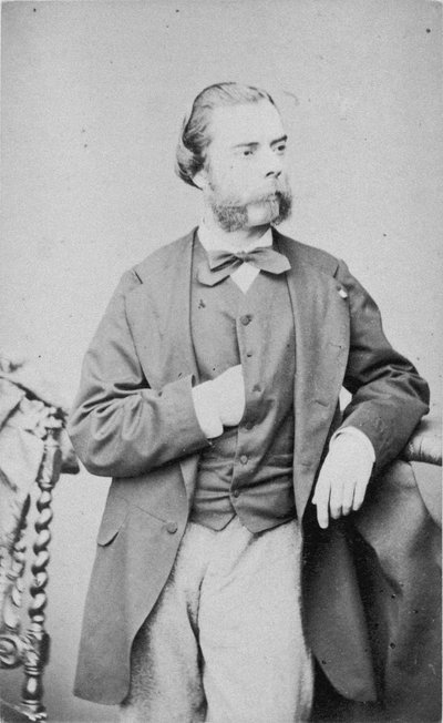 Portret van de pianist en componist Eugène Ketterer 1831-1870 door Franz Hanfstaengl
