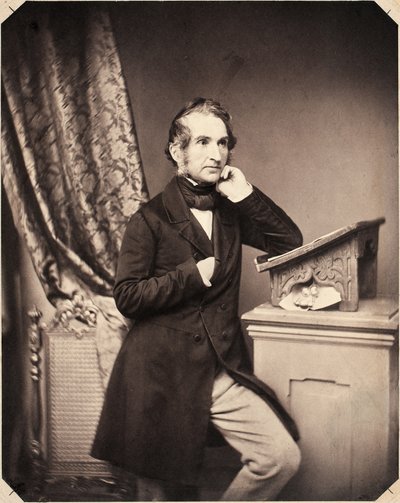 De chemicus Justus von Liebig door Franz Hanfstaengl