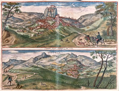 Ardales en Cartama, Spanje door Franz Hogenberg