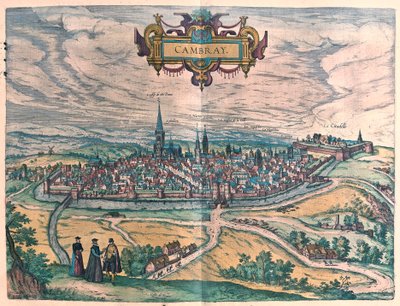 Cambrai, Frankrijk door Franz Hogenberg