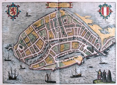 Dordrecht, Nederland door Franz Hogenberg