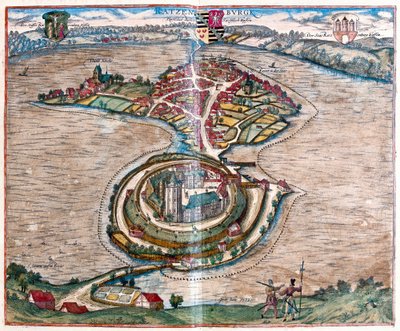 Ratzeburg, Duitsland door Franz Hogenberg