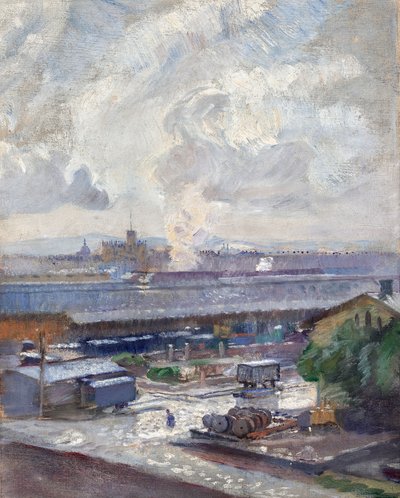 Kolenstation van de Noordbaan door Franz Hohenberger