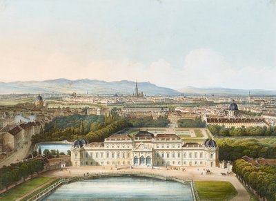 Slot Belvedere door Franz Josef Sandmann