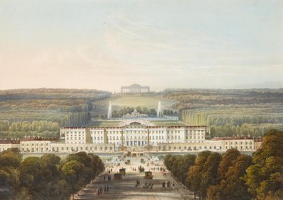 Paleis Schönbrunn door Franz Josef Sandmann