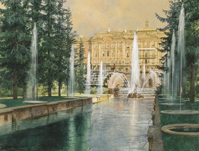 Peterhof, 1898 door Franz Kopallik