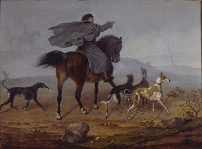Uitrit voor de jacht door Franz Krüger