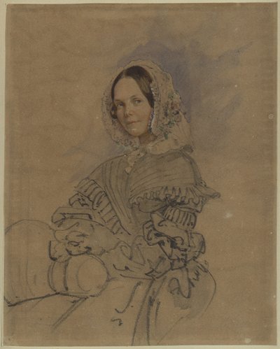 Hedwig von Olfers door Franz Krüger