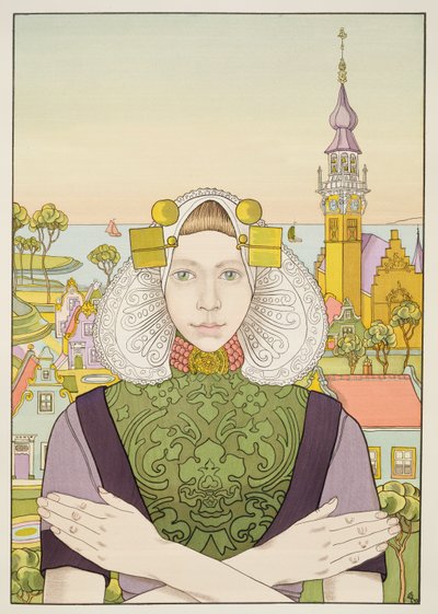 Nederlands meisje, 1897, uit L