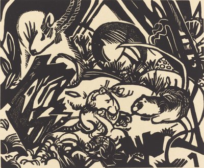 Dierenlegende door Franz Marc