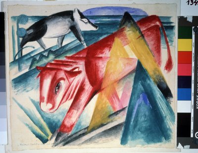 Dieren door Franz Marc