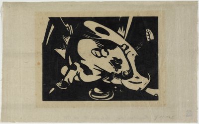 De stier door Franz Marc