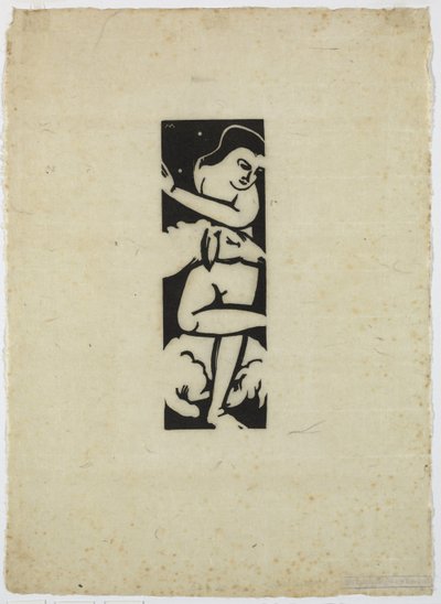 De herderin door Franz Marc