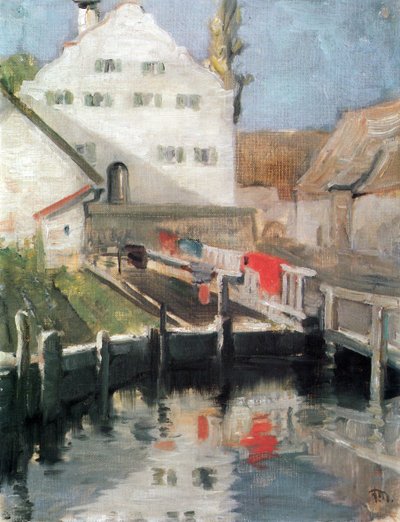 Indersdorf, 1904 door Franz Marc