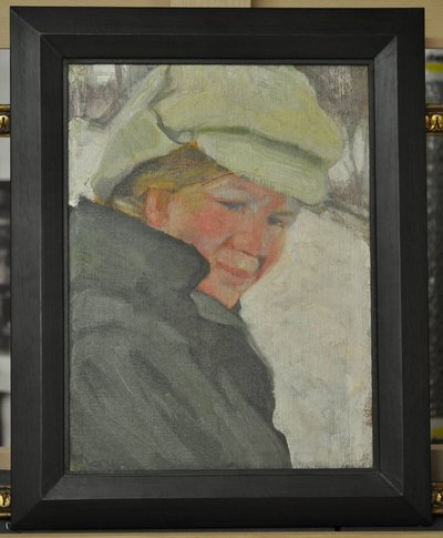 Portret van Maria Frank door Franz Marc