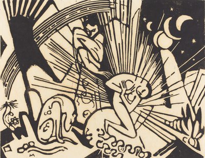 Verzoening door Franz Marc
