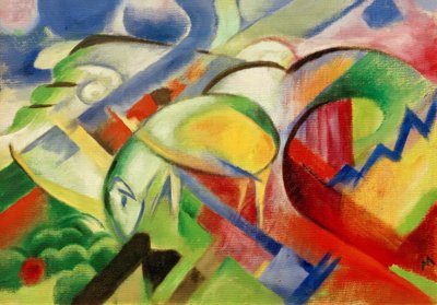 Schaap door Franz Marc