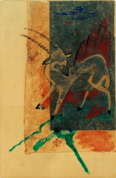 Steenbok door Franz Marc