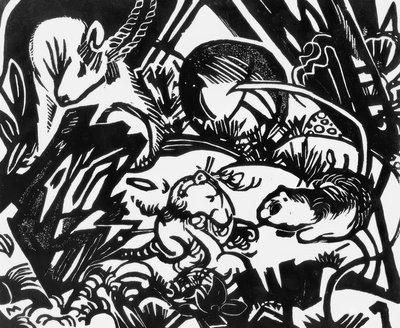 Dierenlegende door Franz Marc