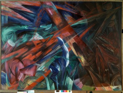 Dierlotgevallen door Franz Marc