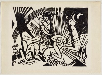 Verzoening door Franz Marc