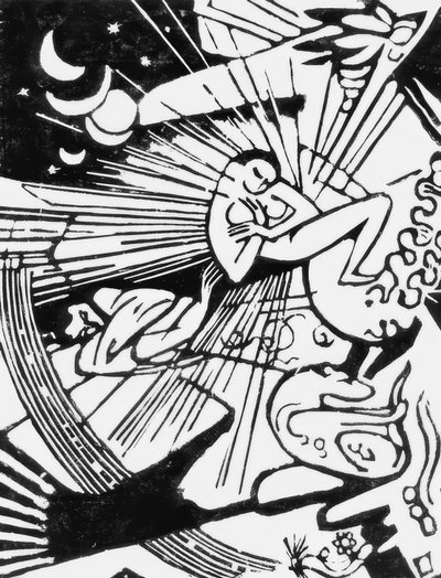 Verzoening door Franz Marc