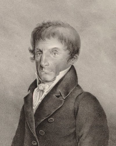 Portret van de componist Antonio Salieri door Franz Oehme