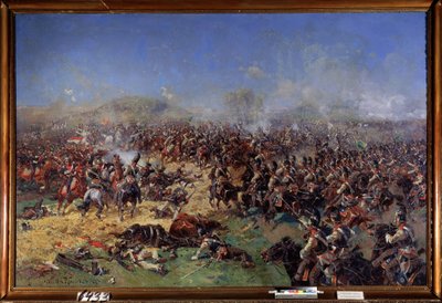 Campagne van Rusland (1812): de slag bij Borodino, 26 augustus 1812 door Franz Roubaud