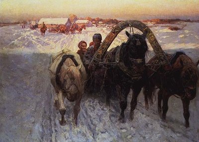 De slee door Franz Roubaud