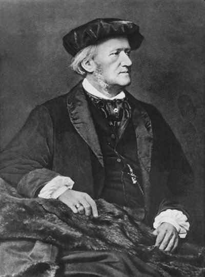 Richard Wagner door Franz Seraph Hanfstaengl