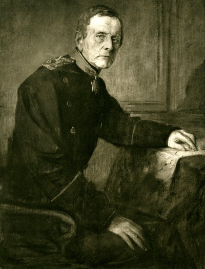 Helmuth von Moltke de Oudere door Franz Seraph von Lenbach