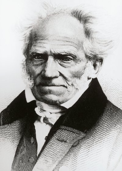 Portret van Arthur Schopenhauer door Franz Seraph von Lenbach