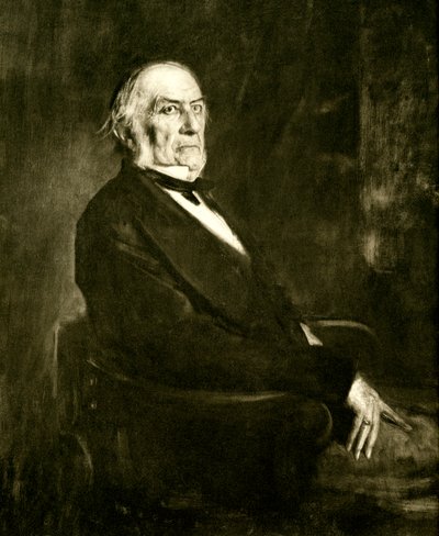 William Ewart Gladstone door Franz Seraph von Lenbach