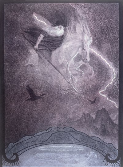 Odin, illustratie bij 