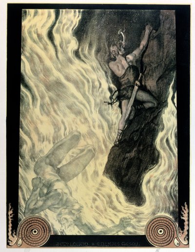 Siegfried en Locke, illustratie voor 