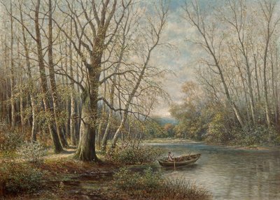 Maart-velden in de lente door Franz Stephan Paschinger